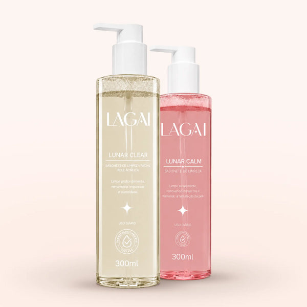 Kit Duplo Sabonetes Lunares - Calm + Clear
