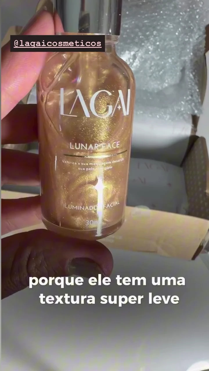 Cliente Lagai mostrando o resultado dos produtos — depoimento 4