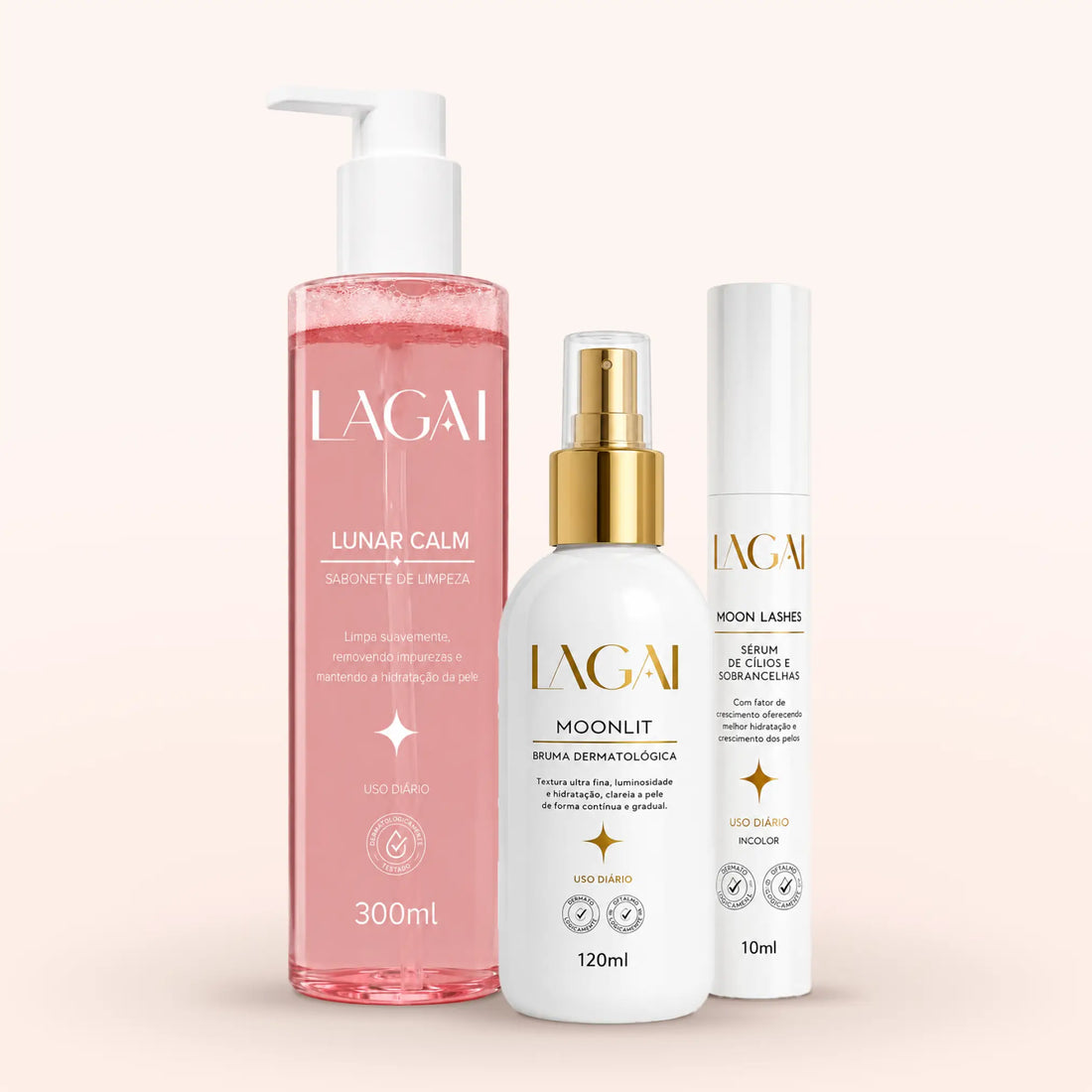 Lunar Calm + Bruma Dermatologica + Moon Lashes