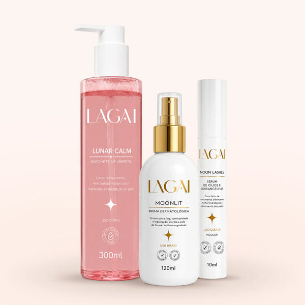 Lunar Calm + Bruma Dermatologica + Moon Lashes