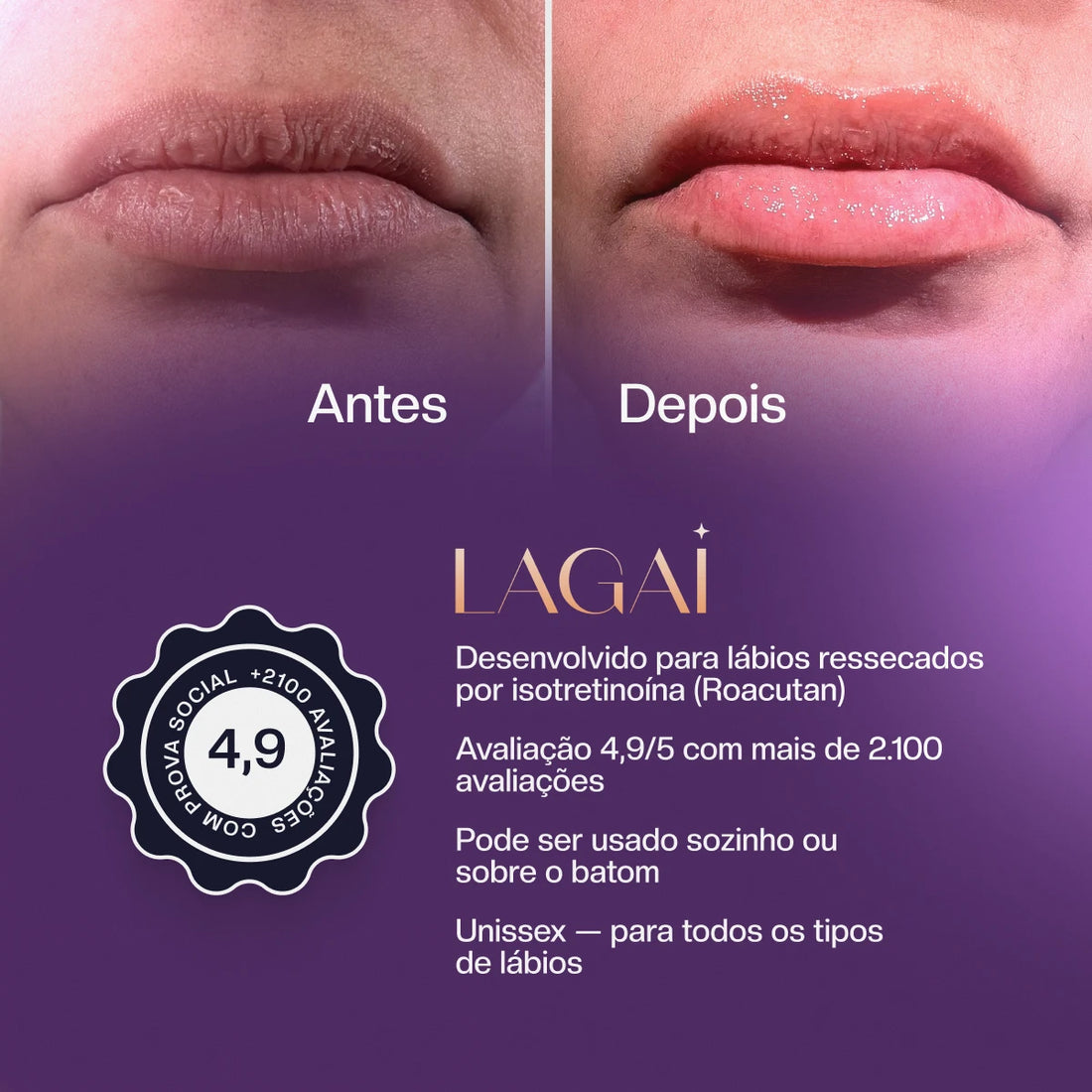 Gloss Labial Silver Moon 10g