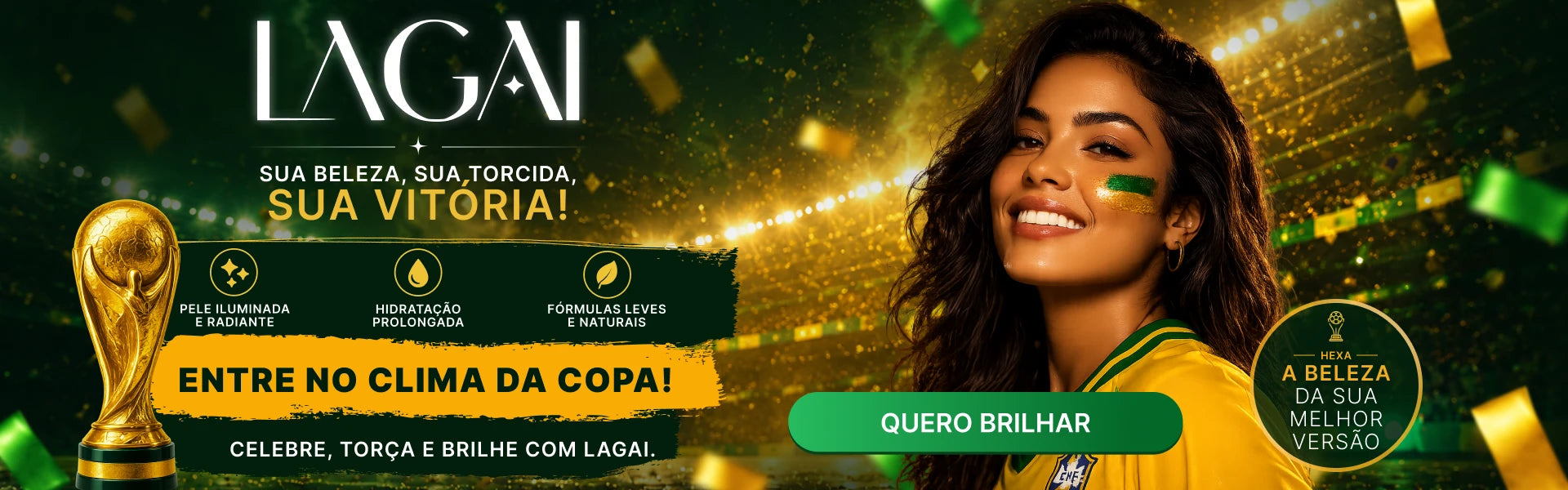 Promoção Copa do Brasil Lagai — descontos na linha completa