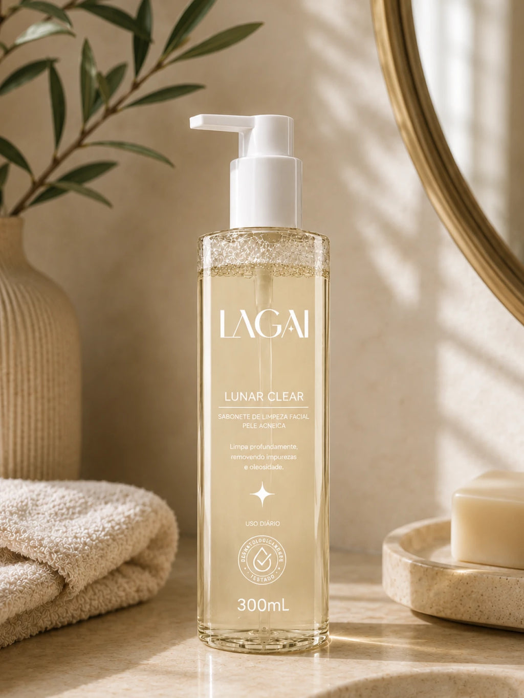 Sabonete Facial Pele Acneica Lunar Clear ®