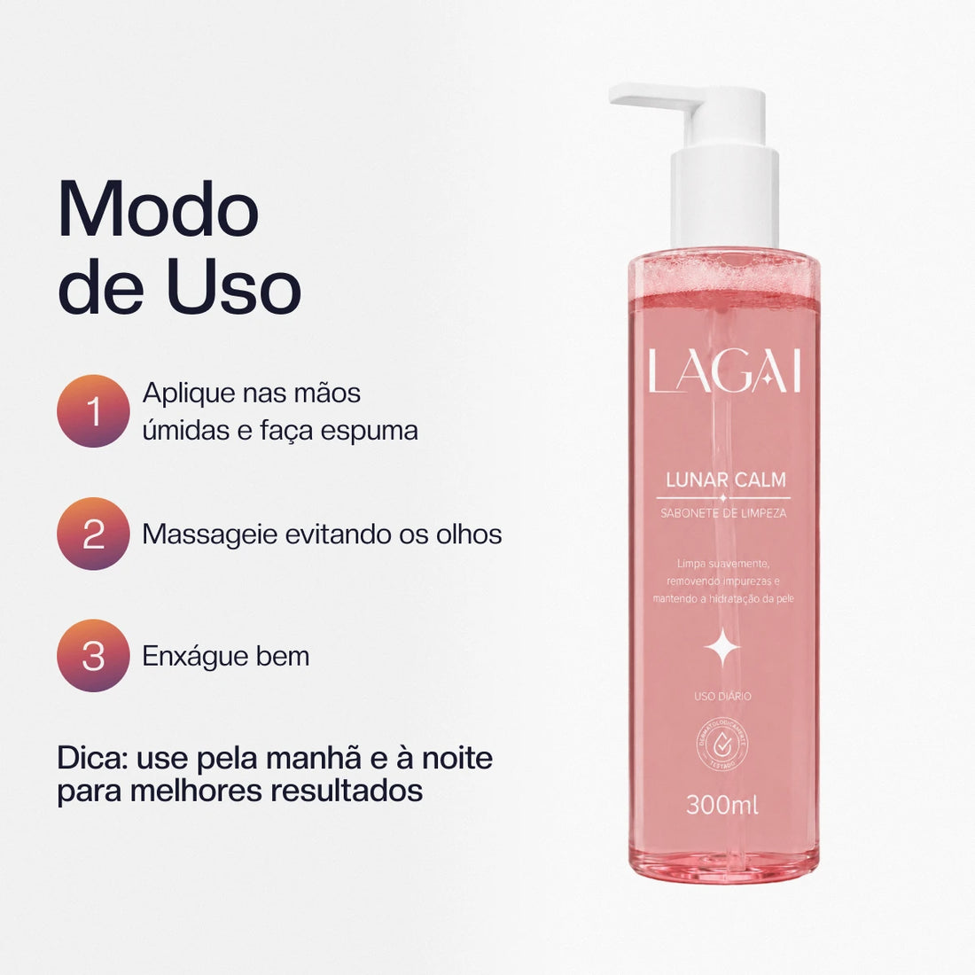 Sabonete Facial Pele Sensível Lunar Calm