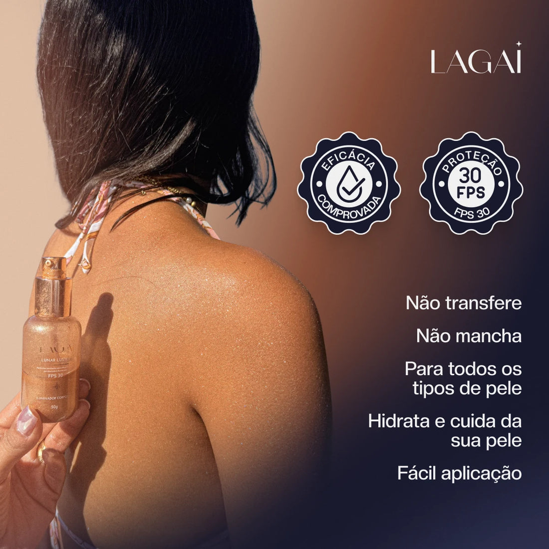 Iluminador Corporal Lunar Luster 50g